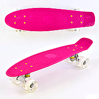 Пенни борд (Penny board) ,скейт ,скейтборд со светящимися колесами