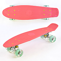 Пенни борд (Penny board) ,скейт ,скейтборд со светящимися колесами