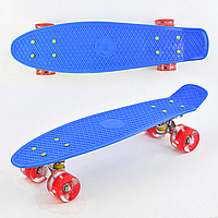 Пенни борд (Penny board) ,скейт ,скейтборд со светящимися колесами