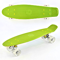 Пеніборд (Penny board), скейт, скейтборд зі світними колесами