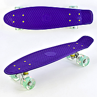 Пенни борд (Penny board) ,скейт ,скейтборд со светящимися колесами