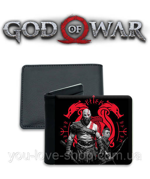 Кошелек God of War "Убийца Богов Кратос" Бог Войны
