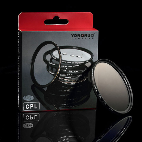 Поляризаційний світлофільтр Yongnuo 72 мм CPL
