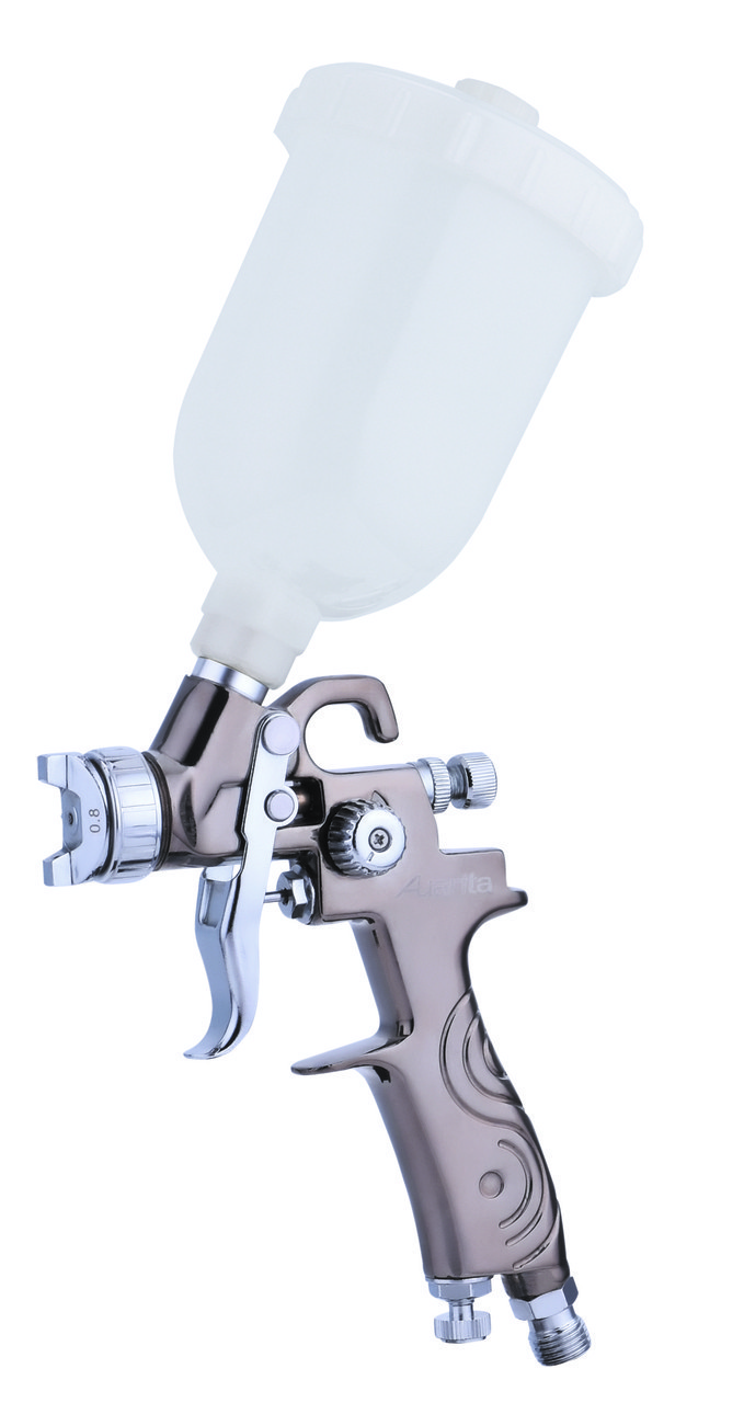 Краскопульт від компресора LVMP 1,0 мм, СБ пласт. AUARITA K-350-1.0, фото 1