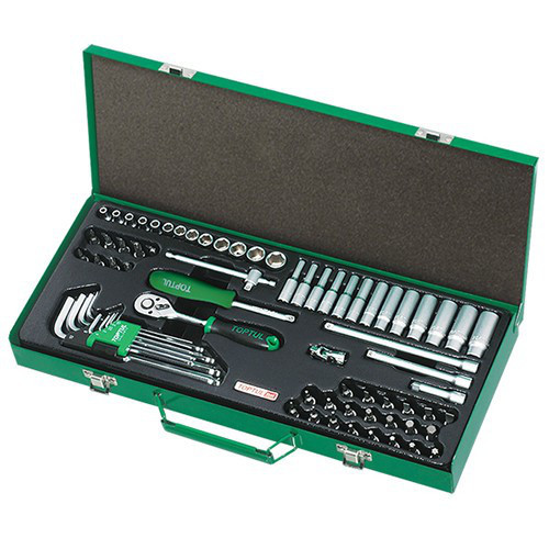 Професійний набір інструменту TOPTUL 1/4" 72ед. GCAD7202, фото 1