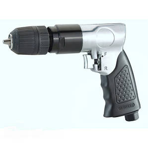 Дриль пневматичний 3/8" (1800об/хв; реверс; самозатискний патрон) AIRKRAFT AT-4031KLB