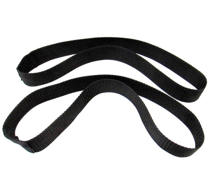 Лямки ремінці Лерман для турніку синтетичний текстиль пара чорний 3.5см, фото 1