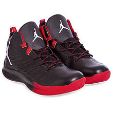 Взуття для баскетболу чоловіча Jordan W8509/ чорний-червоний/