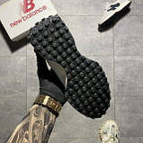 Жіночі кросівки New Balance 327 Beige Black Grey, сірі замшеві кросівки нью беленс беланс 327 NB 327, фото 8