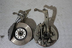 Комплект передніх гальм 320 мм З кулаками в зібраному вигляді Audi A6 C5 2.7 Biturbo 1997-2005