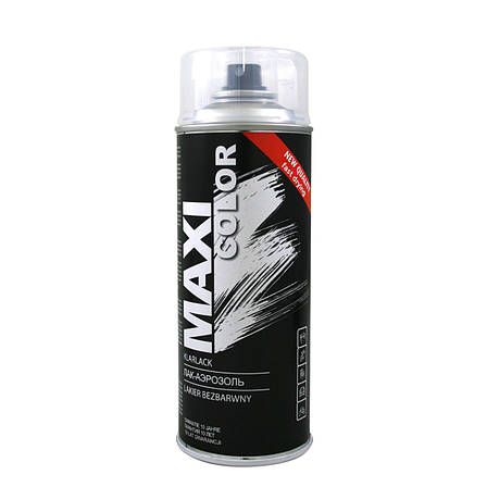 Лаки Maxi Color безбарвний глянець та безбарвний матовий, 400 мл (Нідерланди), фото 1