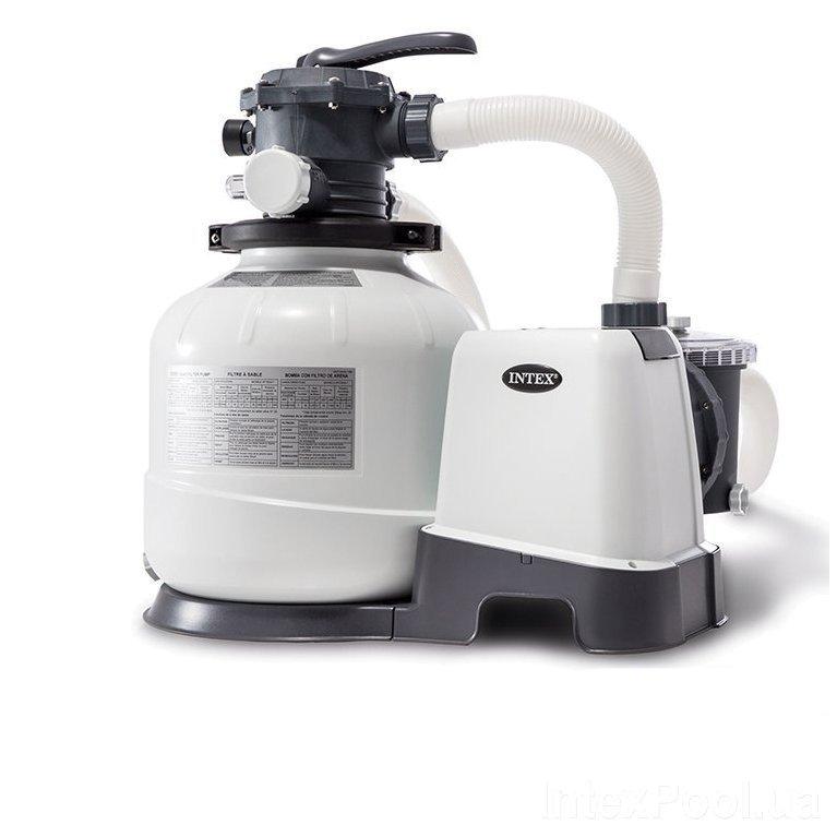 Пісочний фільтр — насос «Intex» 26648 Kristal ClearTM (220-240V, об'єм 10000 л/год)