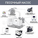 Пісочний фільтр — насос «Intex» 26648 Kristal ClearTM (220-240V, об'єм 10000 л/год), фото 4