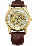 Жіночий золотий механічний годинник, Годинник жіночий стильний наручний, фото 3