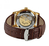 Жіночий золотий механічний годинник, Годинник жіночий стильний наручний, фото 5