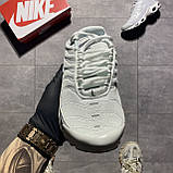 Чоловічі / жіночі кросівки Nike Air Max TN Plus Total White, білі шкіряні кросівки найк аір макс тн плюс аїр, фото 9