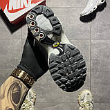 Чоловічі / жіночі кросівки Nike Air Max TN Plus Total White, білі шкіряні кросівки найк аір макс тн плюс аїр, фото 6