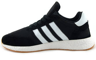 Кросівки Adidas Iniki Runner Black White Gum, фото 3