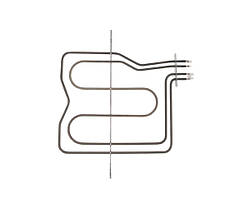 ТЕН для духовки Ariston, Indesit, Whirlpool, 2200W (1000W+1200W), верхній - 2040149 / C00039574