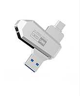 Flash Drive / Флеш накопитель / Флешка XO U50 2in1 USB с Type-C OTG 64Gb