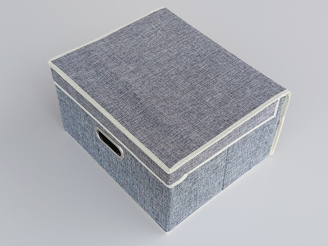 Коробка-органайзер SG35 Ш 35*Д 30*20 см. Колір сірий для зберігання одягу, взуття чи невеликих предметів, фото 1