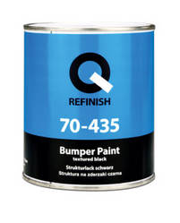 Фарба структурна Bumper Paint Textured 1л (чорна) Q-REFINISH 70-435