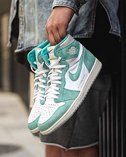 Кроссовки Nike Air Jordan 1 Retro High Turbo Green, цена: 2600