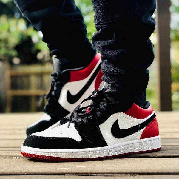 Nike Air Jordan 1 Low Black Toe KINGDROP