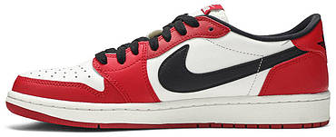 Кросівки Nike Air Jordan 1 Retro Low Chicago, фото 3