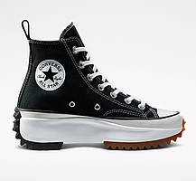 Кеди Converse Run Star Hike Hi Black White Gum