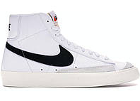 Кроссовки Nike Blazer Mid 77 Vintage White Black - BQ6806-100