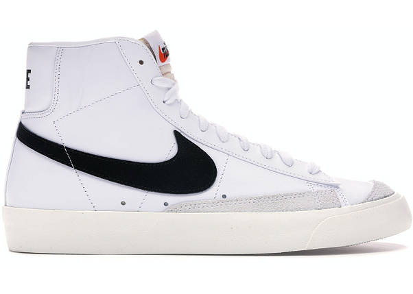 Кросівки Nike Blazer Mid 77 Vintage White Black, фото 1