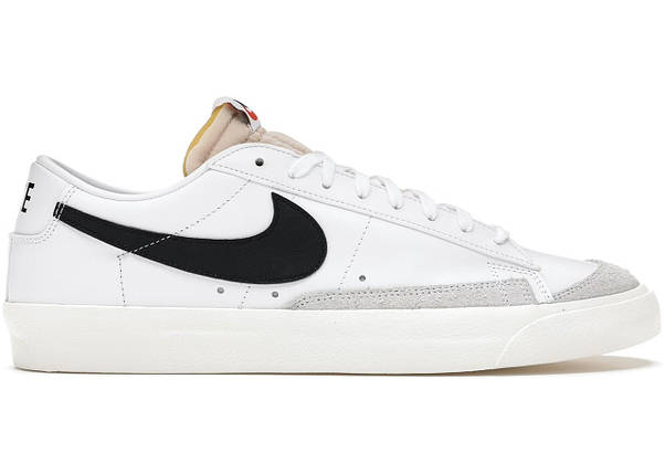 Кросівки Nike Blazer Low 77 Vintage White Black, фото 1