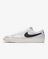 Кросівки Nike Blazer Low 77 Vintage White Black, фото 3