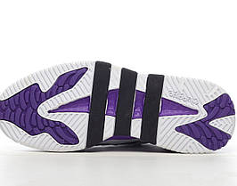 Кросівки Adidas Niteball White Black Purple, фото 6