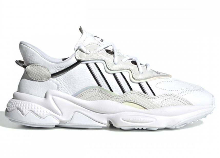 Кросівки Adidas Ozweego White Black Grey FV2555