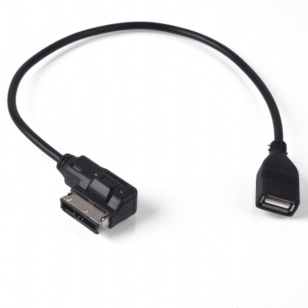 USB кабель MDI MMI AMI 3G Audi A1 A3 A4L A5 A6L A8 Q3 Q5 Q7 TT VW Tiguan Touareg GTI CC Skoda VAG юсб адаптер