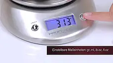 Ваги кухонні Profi Cook до 5 кг PC-KW 1040, фото 4