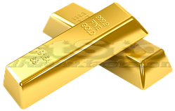 Слиток золота Вафельна картинка 