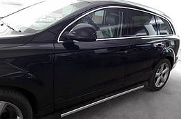 Бокові пороги для Audi Q7 Алюміній Erkul (2 шт.)