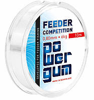 Фідерна гума Feeder Competition Power Gum 10 m 0,80 мм