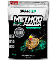 Прикорм для риболовлі REAL FISH Метод ПАЛТУС, 1 кг