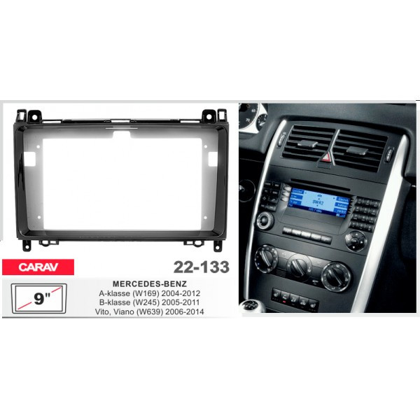 Перехідна рамка Carav Mercedes (22-133), фото 1