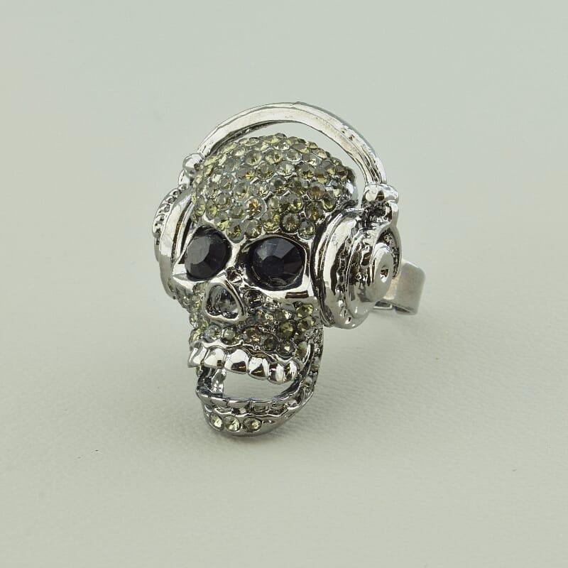 Каблучка на палец біжутерія Сrystal, фото 1