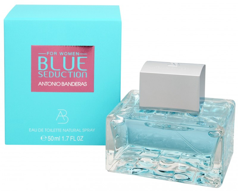 Жіноча туалетна вода Antonio Banderas Blue Seduction (ніжний, кришталевий аромат)