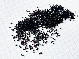 Рубка бісер японський ювелірний №15 MATSUNO BEADS Япония , чорний глянцевий 5 грам