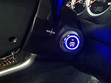 Кнопка Старт Стоп система запуску двигуна з іммобілайзером і двома мітками, фото 2