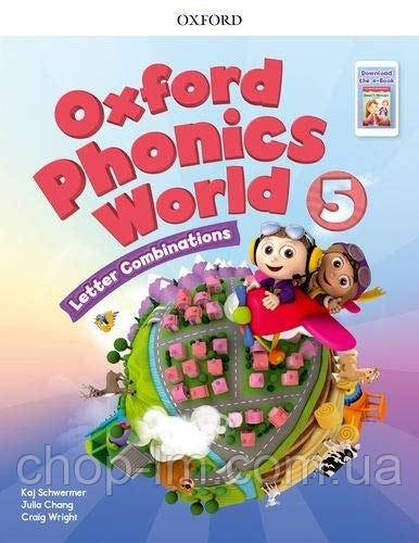 Oxford Phonics World 5 Letter Combinations student's Book with MultiROM / Підручник з диском