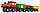 Набір поїздів для дитячої залізниці KRUZZEL 17490 12 шт., фото 2