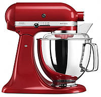 Миксер планетарный настольный KitchenAid Artisan с чашей 4.8л 5KSM150PS с чашей 4,8 литра Красный